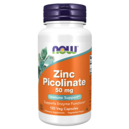 Zinc Picolinate 50mg&nbsp; 120 vcaps NOW Foods