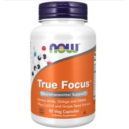 True Focus 90veg caps NOW foods