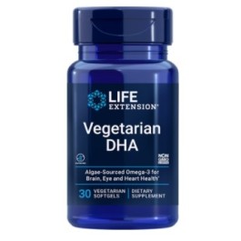 Vegetarian DHA 30 veg softgels LIFE Extension