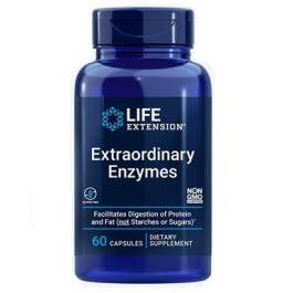 Extraordinary Enzymes 60 caps LIFE Extension
