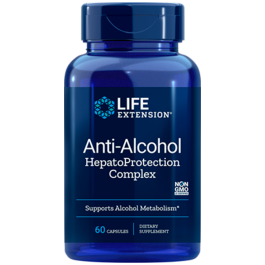 Anti Alcohol HepatoProtection Complex 60 caps LIFE Extension