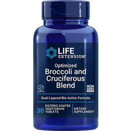 Optimized Broccoli and Cruciferous Blend 30 vegetarian tablet Life Extension