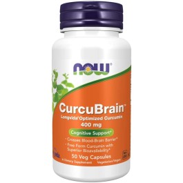 CurcuBrain 400mg Now foods