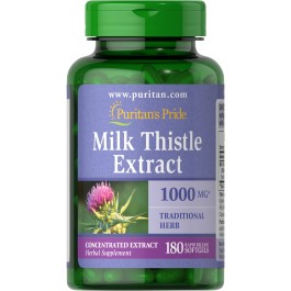 Milk Thistle 1000mg 180 Softgels PURITAN
