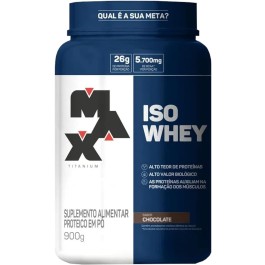 Iso Whey Pote- 900g - Max Titanium