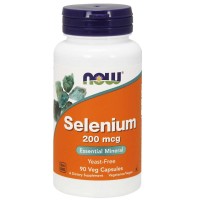 SELENIUM 200mcg  90 VCAPS Now Foods