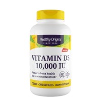 Vitamina D3 10.000 360s HEALTHY Origins